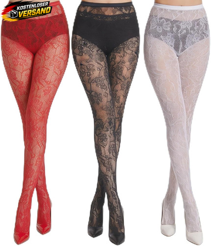 Paar spitzen strumpfhose - paar, strumpfhose,3