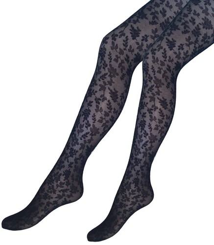 Strumpfhose mit florales