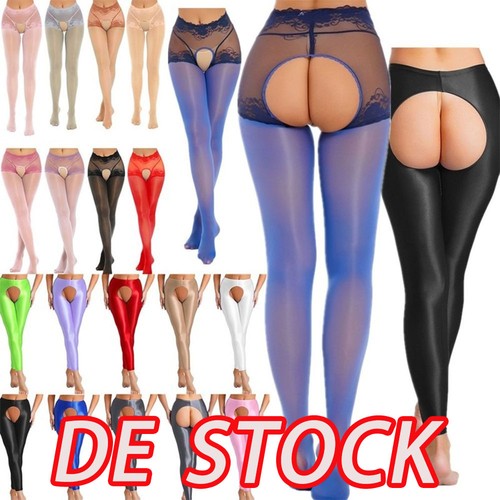 Damenstrumpfhose mit offenem - mit,