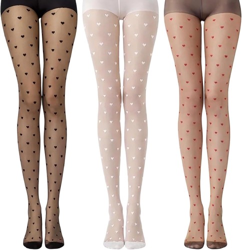 Strumpfhose mit herzen - mit, für