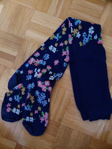 Dunkelblaue strumpfhose mit - strumpfhose,